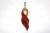 20x60mm Amber Horn Designer Bead Pendant [z8375]