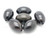 15x22mm Buffalo Horn Oval Beads 7pcs. [z1962]