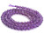 4mm Amethyst Crystal Round Beads 15.5" natural [4r6]