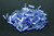 Bugle bead 2x6mm 320pcs, Silver-Lined Blue [g28-8]