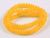 6mm Yellow Chalcedony Rondelle Beads 15.5" dyed [h3b92-6]