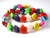 16x22mm White Magnesite Zuni Bear Beads 15.5" [t478w]