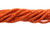 8mm Orange Magnesite Heishi Beads 15.5" [t547h]