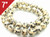 10mm Dalmatian Jasper Round Loose Beads About 7" natural [i10b23]