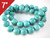 10mm Blue Turquoise Round Loose Beads About 7" stabilized [i10d21]