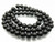 6mm Onyx Obsidian Round Beads 15.5" [6b65]