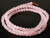 4mm Rose Quartz Round Loose Beads About 7" dyed [i4b1]