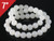 8mm White Quartz Round Loose Beads About 7" natural [i8a76]