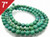 8mm Green Turquoise Round Loose Beads About 7" stabilized [i8d22]