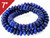 7-8mm Natural Lapis Lazuli Rondelle Loose Beads 7" [is3m3]