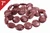 12mm Leopard Skin Puff Coin Loose Beads 7" [is4b41-12]