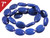13x18mm Lapis Jade Puff Oval Loose Beads 7" [is7b74-13]