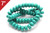 10mm Tibetan Turquoise Rondelle Loose Beads 7" [it3c10]