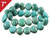 16mm Green Turquoise Puff Heart Loose Beads 7" [it6g16]
