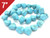 12-16mm Turquoise Nugget 7" [it9b16c]