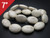 18x25x9mm White Turquoise Oval Loose Beads 7" [its134]