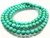 6mm Green Turquoise Round Beads 15.5" stabilized [6d22]