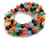 6mm Mix Agate Round Beads 15.5" dyed [6d29]