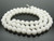 5.3-5.8mm White Coral Round Beads 15.5" natural [6d37]