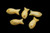 32mm Golden Jade Fish Beads 2pcs. [y928a]