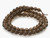 6mm Smoky Crystal Round Beads 15.5" natural [6r4]