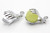 25mm Lucky Hand Pendant With 12mm New Jade Ball [y848-c64]