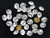 4mm Round Rhinestone Heart Brilliant Pointed Back 10pcs. [y319b]