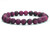 6mm Pink Tiger Eye Elastic Bracelet 7.5" dyed [b2g3f]