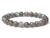 6mm Matte Labradorite Elastic Bracelet 7.5" natural [b2r40m]
