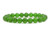 8mm Green Agate Elastic Bracelet 7.5" dyed [b3f13]