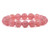 4mm Sunstone Elastic Bracelet 7.5" dyed quartz [b1r73]