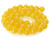 8mm Yellow Chalcedony Round Beads 15.5" dyed [8b92]