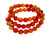 6mm Orange Spider Agate Round Beads 15.5" [6f40]