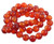 8mm Matte Red Agate Round Beads 15.5" heated [8f10m]