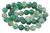 8mm Matte Green Banded Agate Round Beads 15.5" dyed [8f23m]