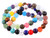 6mm Mix Stones Round Beads 15.5" dyed [6x99a]