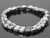 6x8mm Hematite Faceted Beads 15.5" synthetic [h16]