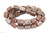 8x12mm Brown Agate Nugget Beads 15.5" natural [nb4]
