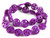 15mm Purple Magnesite Halloween Pumpkin Beads 15.5" [t470p]