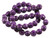 10mm Purple Magnesite Round Rope Beads 15.5" [t511p]