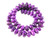 12x7mm Purple Magnesite Pumpkin Beads 15.5" [t513p]