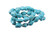 10-12mm Turquoise Nugget Beads 15.5" stabilized [t9b12]
