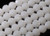 12mm White Opal Quartz Faceted Round Beads About 35 Beads synthetic [uc10b1]