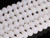 4x3mm White Opal Quartz Faceted Rondelle Beads 15.5" synthetic [uc1b1]
