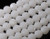 10mm White Opal Quartz Faceted Round Beads 15.5" synthetic [uc9b1]