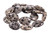 15x20x6mm Dalmatian Jasper Jasper Oval Beads 15.5" [w103]