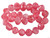 14mm Cherry Quartz Rope Beads 15.5" synthetic [wa248]