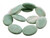 20x30mm Matte China Jade Oval Beads 15.5" natural [wa284m]