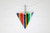32x32mm Lucite Carved Designer Bead Pendant [z1094]