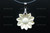28X30mm Buffalo Bone Flower Designer Bead Pendant [z1266]